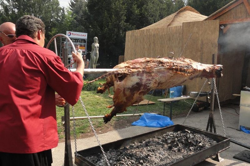 DSC00433 00.JPG - Április végi Pálinka fesztivál Agárdon. Pasik! Gyüjtsük az erőt a nyári  "kerti"  munkákhoz.........együnk egészségesen!